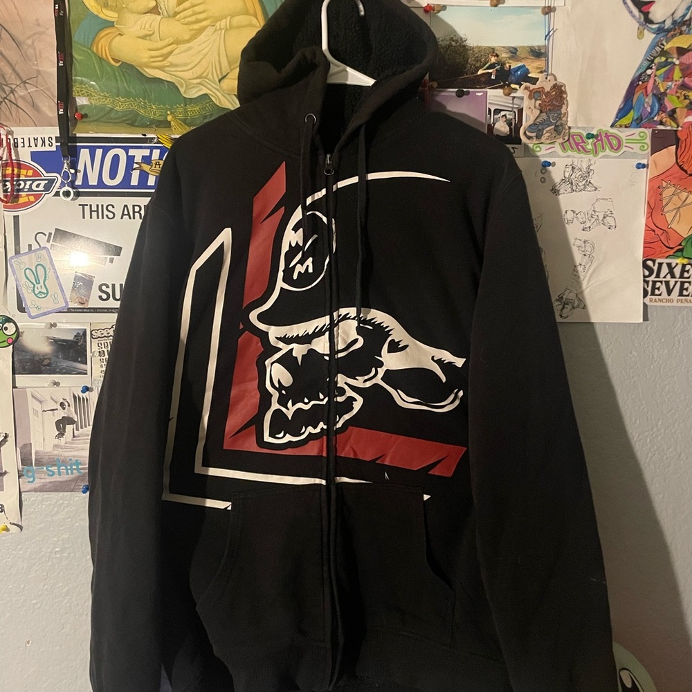 Rare Metal Mulisha Zipup Hoodie - Size XL Men’s Great Condition No Flaws